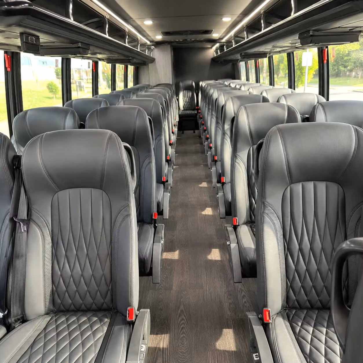 30 passenger minibus interior