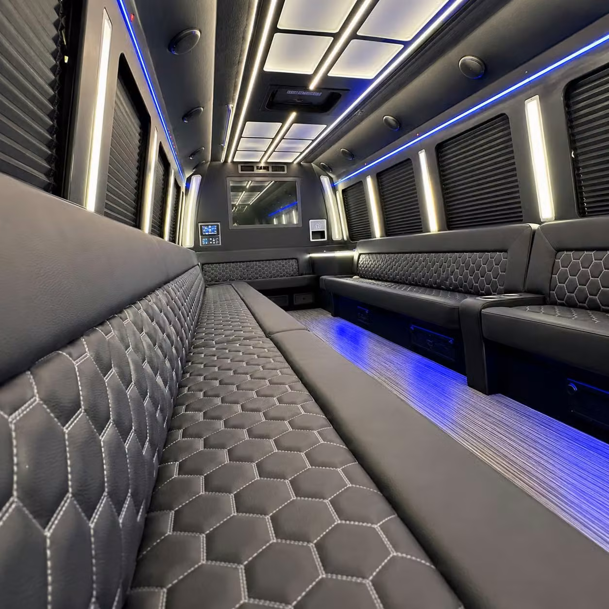 party bus interior