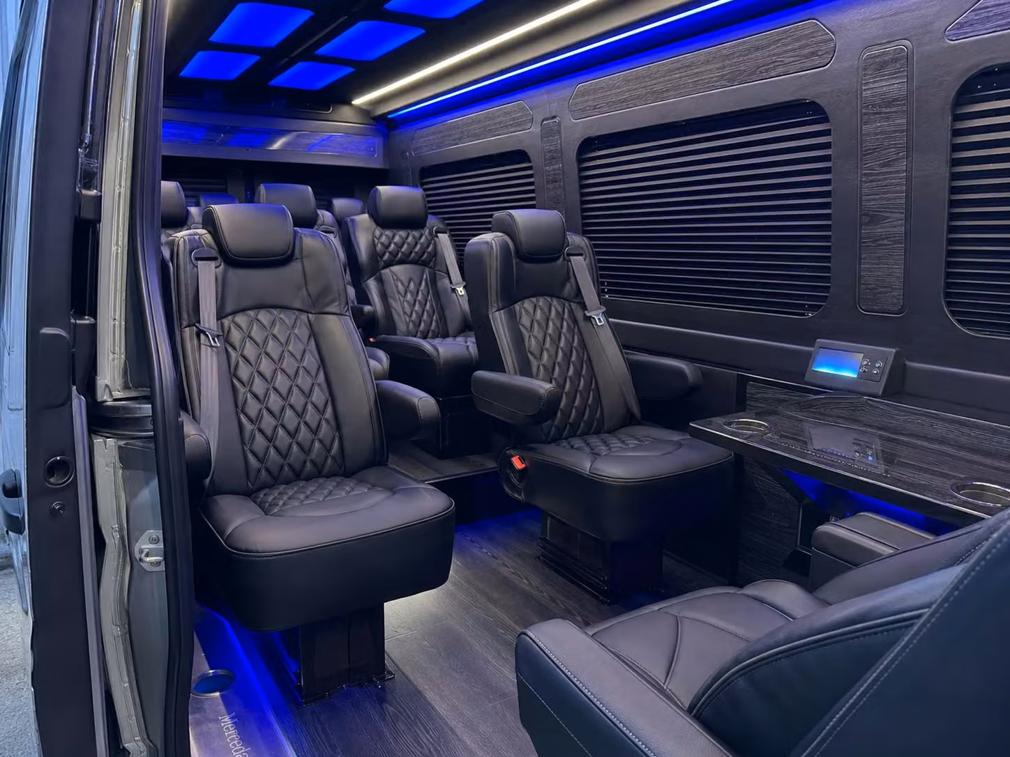 sprinter van transportation for groups and events across gresham
