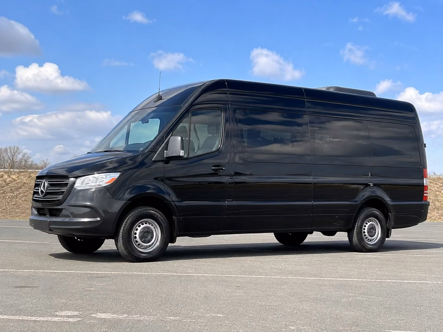 sprinter van with driver